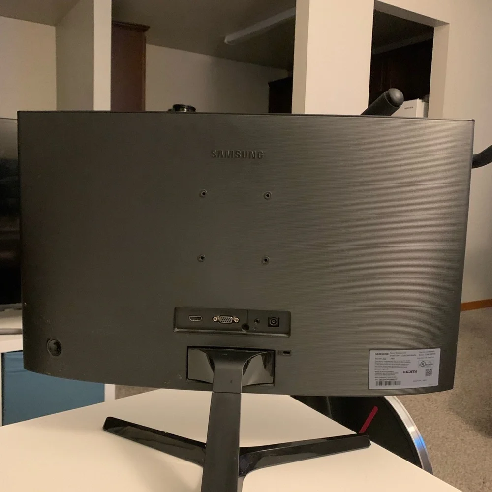 Samsung 23.5” CF396 Curved Display Monitor, Ultra Slim